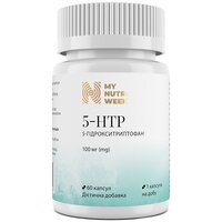 5-гидрокситриптофан My Nutri Week 5-HTP 60 капсул по 100 мг (Украина)