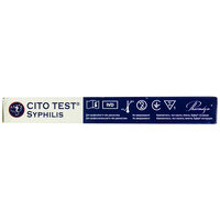 Тест CITO TEST Syphilis  для диагностики сифилиса в цельной крови, сыворотке и плазме 1 шт №2