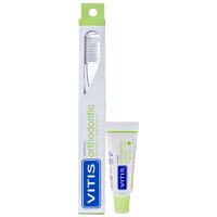 Щітка зубна VITIS ORTHODONTIC REGULAR+ паста VITIS ORTHODONTIC 15 мл