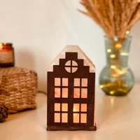 Соляний світильник Saltlamp &laquo;Будинок № 2&raquo; 1,5 кг