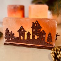 Соляний світильник Saltlamp &laquo;Будиночки&raquo; 2 кг №2