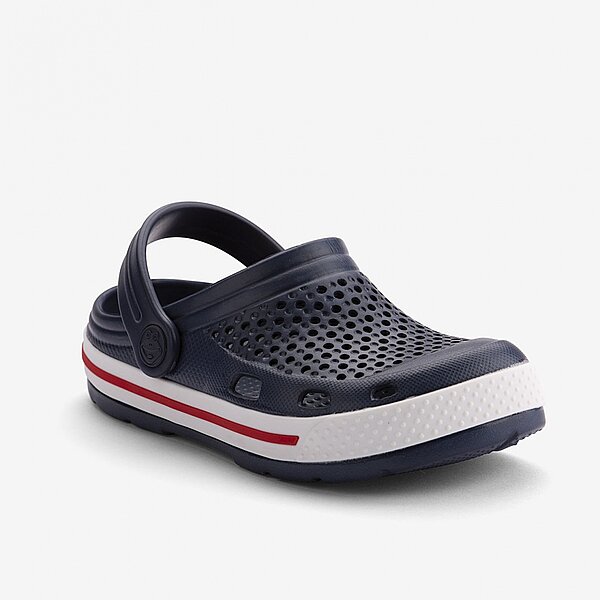 Сабо анатомічні Coqui 6423 Navy/White (Чехія)