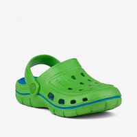 Клогі анатомічні Coqui 6353 Lime/Sea blue (Чехія)