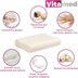 Компактная ортопедическая подушка Vitamed VISCO BA 623 с эффектом памяти (Украина)