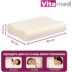 Компактная ортопедическая подушка Vitamed VISCO BA 623 с эффектом памяти (Украина)