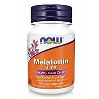 Мелатонин от бессонницы (MELATONIN) №30 3 мг NOW FOODS