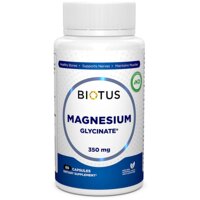 Магній гліцинат Biotus Magnesium Glycinate 350 мг, 60 капсул