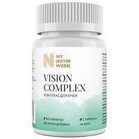 Комплекс для очей, Vision Complex, My Nutri Week, 60 таблеток (Україна)