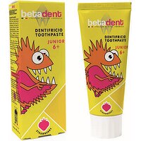 Зубна паста дитяча Betadent Strawberry Junior 6+ мл