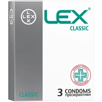 Презервативи класичні Lex Classic, 3 шт (Швейцарія)