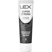 Інтимний гель-змазка регенеруючий Lex Super Strong екстракт Алое вера, 30 мл (Швейцарія)