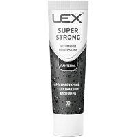 Интимный гель-смазка регенерирующий Lex Super Strong экстракт Алоэ вера, 30 мл (Швейцария)