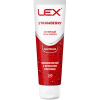 Інтимний гель-змазка зволожуючий Lex Strawberry аромат полуниці, 100 мл (Швейцарія) №2