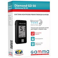 Глюкометр Gamma Diamond GD50 (Англия)