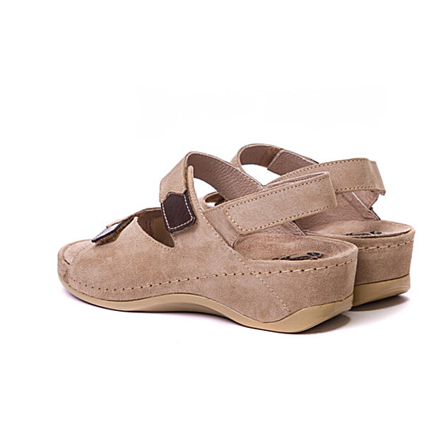 Фото Жіночі ортопедичні босоніжки Mubb Beige 785 (Сербія)