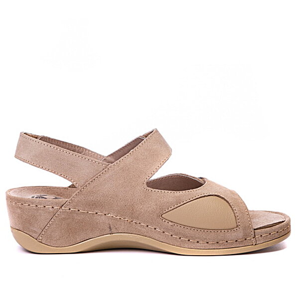 Жіночі ортопедичні босоніжки Mubb Beige 785 (Сербія)