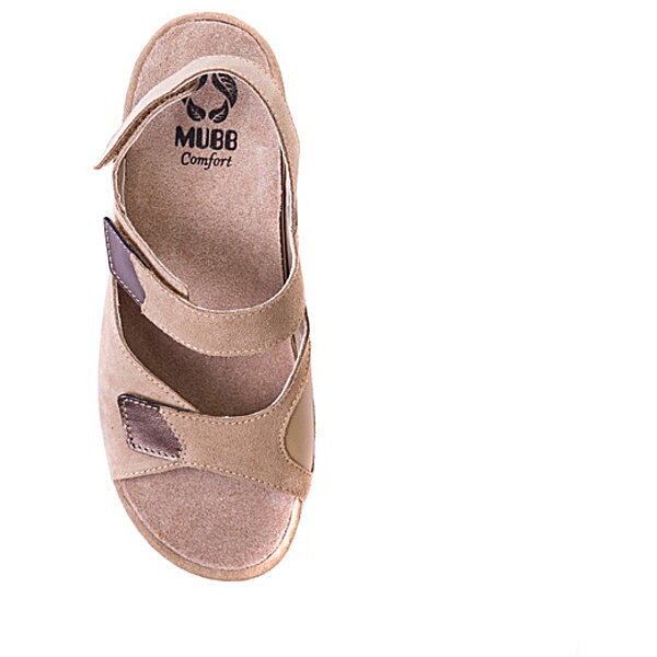 Жіночі ортопедичні босоніжки Mubb Beige 785 (Сербія)