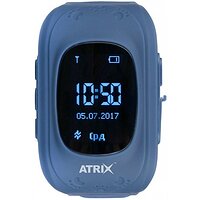 Розумні годинник дитячі Smartwatch iQ300 GPS ATRIX blue dark