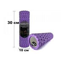 Массажный ролик Easyfit 30х10 см фиолетовый №2