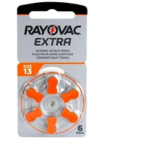 Батарейки Rayovac Extra розмір 13 блістер 6 шт (Великобританія)