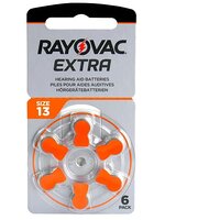 Батарейки Rayovac Extra размер 13 блистер 6 шт (Великобритания)