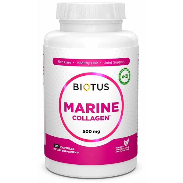 Морський колаген Biotus Marine Collagen капсули, 120 шт.