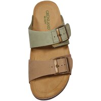 Жіночі шльопанці Grunland CB2249 11HOLA BEIGE-MULTI, м'ятно-бежеві (Італія) №2