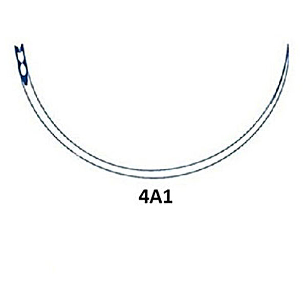 Игла хирургическая колющая, 4А1 1,0х45 мм, 4/8 окружности