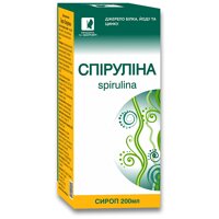 Сироп спирулина КРАСОТА И ЗДОРОВЬЕ 200 мл