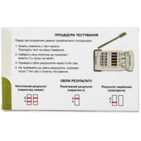 Тест-кассета Фармаско Sniper 5 для одновременного определения 5 видов наркотиков в моче, 1 штука (Испания) №2