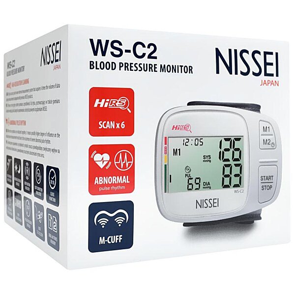 Купити Тонометр на зап'ястя NISSEI WS-C2 (Японія)