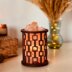 Соляной светильник Saltlamp Корзина "Квадраты" 1,7 кг