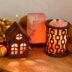 Соляной светильник Saltlamp Корзина "Квадраты" 1,7 кг
