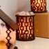 Соляной светильник Saltlamp Корзина "Квадраты" 1,7 кг