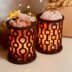Соляной светильник Saltlamp Корзина "Квадраты" 1,7 кг
