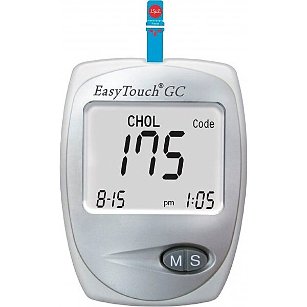 Глюкометр з функцією вимірювання холестерину в крові Easy Touch GC (ЕТ-202)
