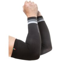 Компресійні рукави з волокном Dryarn Relaxsan Sport Чорний/Сірий (пара)
