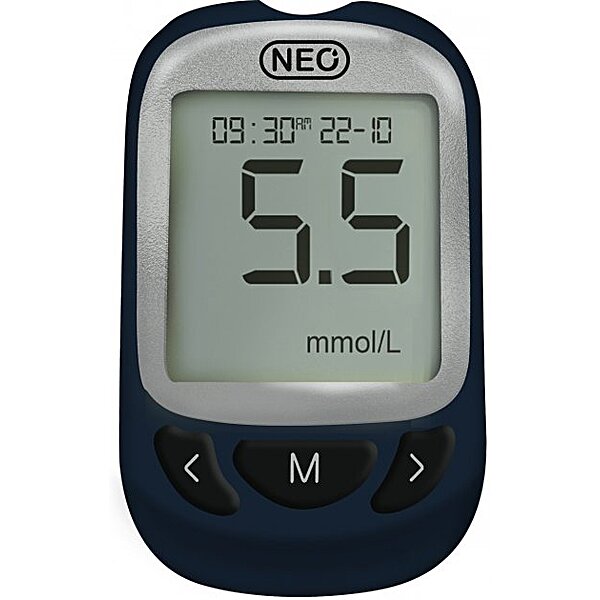 Система для контролю рівня глюкози у крові NEWMED Neo + 10 тест-смужок