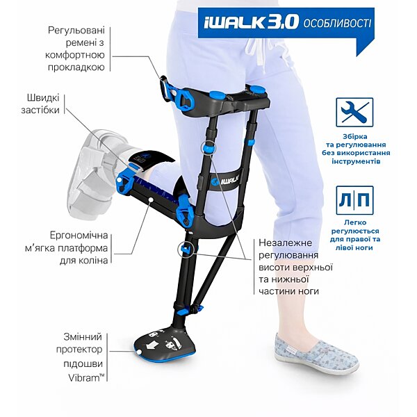 iWALK 3.0 アイウォーク3.0 Костыль iWALK 3.0 Free Hands (США) - купить в Киеве и Украине