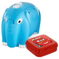 Інгалятор компресорний CNB69012 BLUE Longevita + ланчбокс DISNEY CARS2 (161456-122)