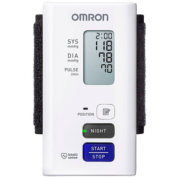 Тонометр автоматический OMRON NightView с манжетой на запястье HEM-9601T-E3 (Япония)