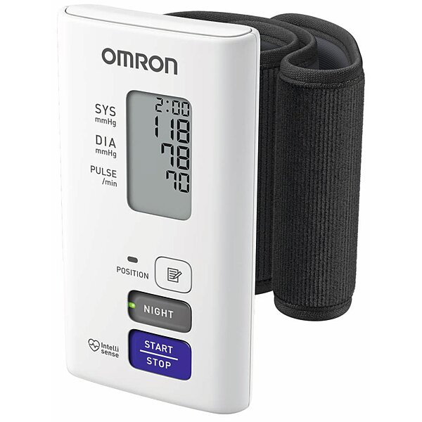 Купить Тонометр автоматический OMRON NightView с манжетой на запястье HEM-9601T-E3 (Япония)