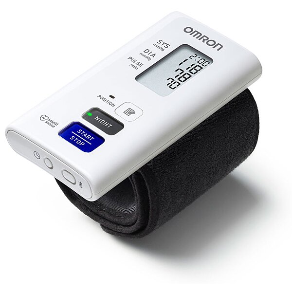 Фото Тонометр автоматический OMRON NightView с манжетой на запястье HEM-9601T-E3 (Япония)