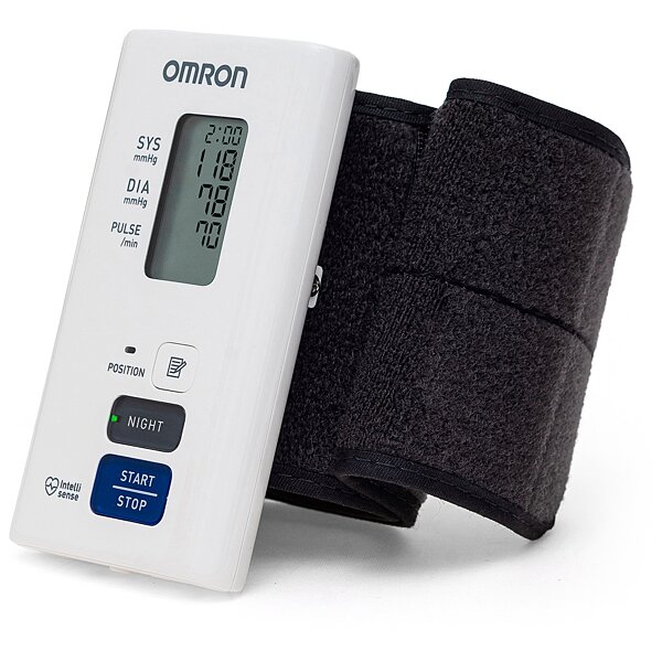 Тонометр автоматический OMRON NightView с манжетой на запястье HEM-9601T-E3 (Япония)