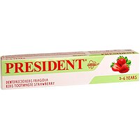 Дитяча зубна паста President Kids Strawberry від 3 до 6 років 50 мл