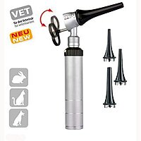 Отоскоп KaWe EUROLIGHT&reg; VET C30 OP  замок клик, вакуумная лампа, н-р воронок, сумка. Для хирургии