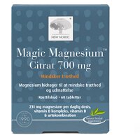 Магній цитрат 700 мг New Nordic Magic Magnesium Citrat, 60 таблеток