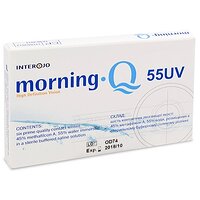 Месячные контактные линзы Morning Q 55UV, (уп. 6 шт.), Interojo (Южная Корея)