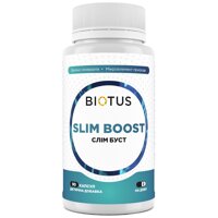 Слім Буст, Slim Boost, комплекс для схуднення, Biotus, 90 капсул (Україна)