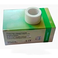 Пластир хірургічний MEDICARE (нетканий матеріал, 5 см х 9,14 м)